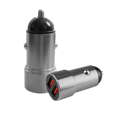 3.1A Dual Port Round Car Charger